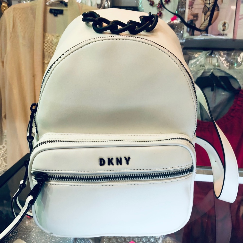 DKNY- NWT- Backpack - White